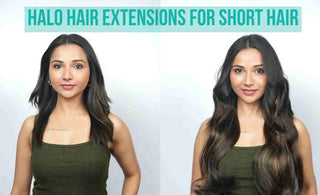 Halo Hair Extensions for Short Hair: A Guide