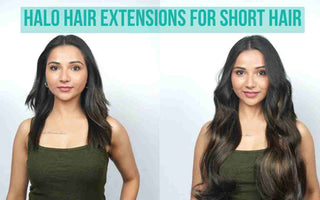 Halo Hair Extensions for Short Hair: A Guide