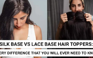 Silk Base Vs Lace Base Hair Toppers: Every difference that you will ever need to know
