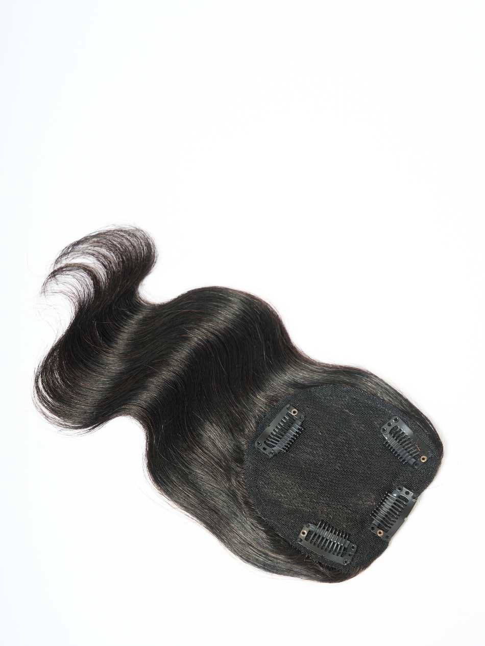 Backcombed Magazine Backcombed hair topper – Lace Base – 100% human hair | Nish Hair