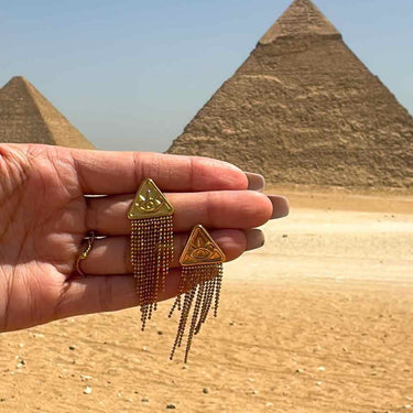 Cairo Earrings| Nish Hair X Evil Eye Jewel