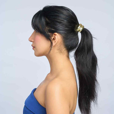 Metal Hair Ties - Set of 3 | Hair Jewellery | Nish Hair X Evil Eye Jewel